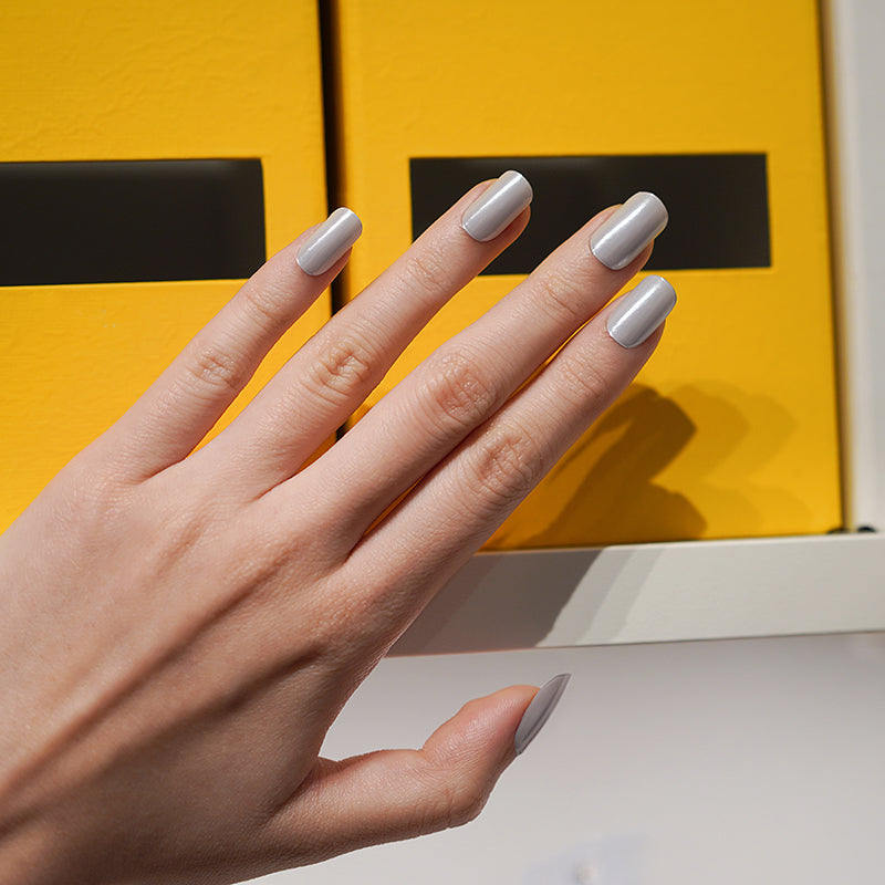 Steel the Thunder Semi-Cured Gel Nail Wraps Kit image 2