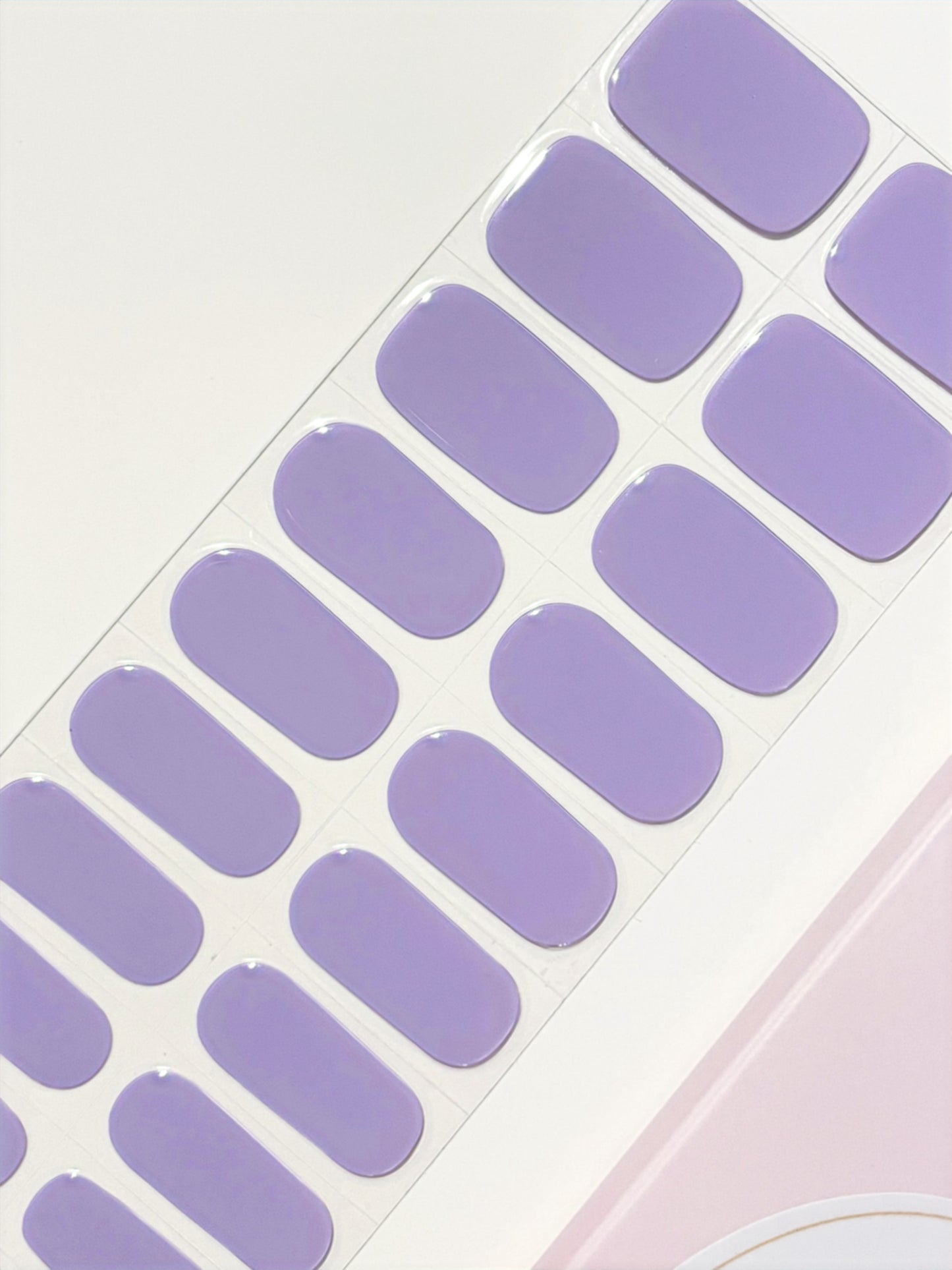 Wisteria Semi-Cured Gel Nail Wraps Kit image 1
