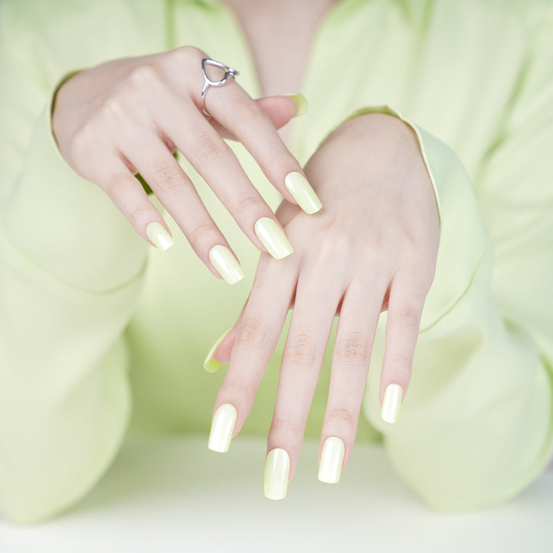 Mint Mojito Semi-Cured Gel Nail Wraps Kit image 2