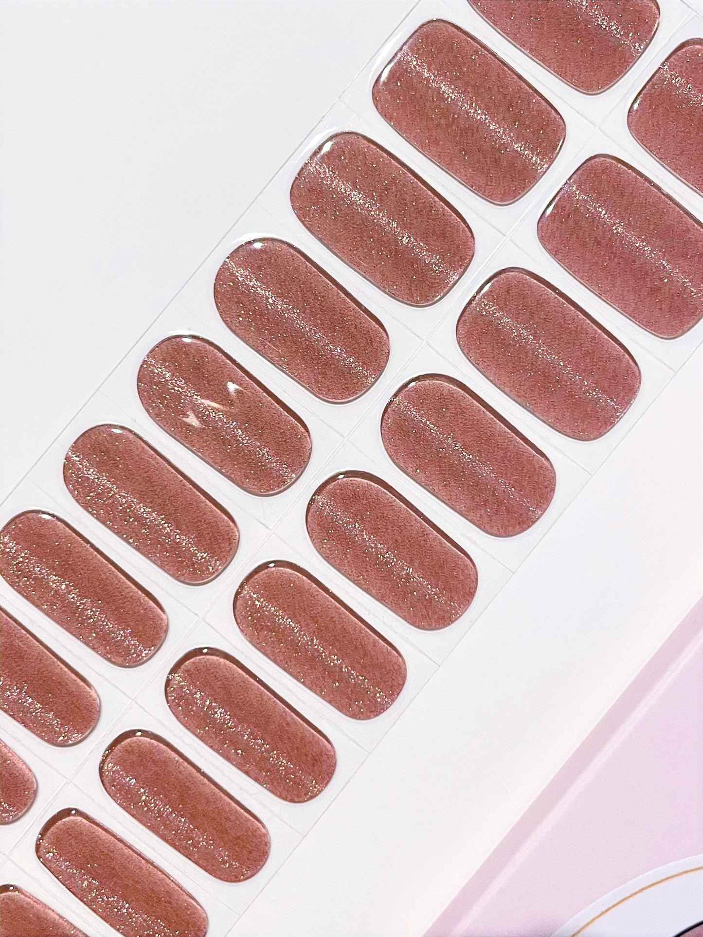 Gatsby Night Semi-Cured Gel Nail Wraps Kit image 0
