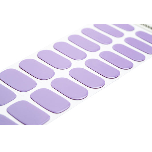 Lavender Semi-Cured Gel Nail Wraps Kit image 1