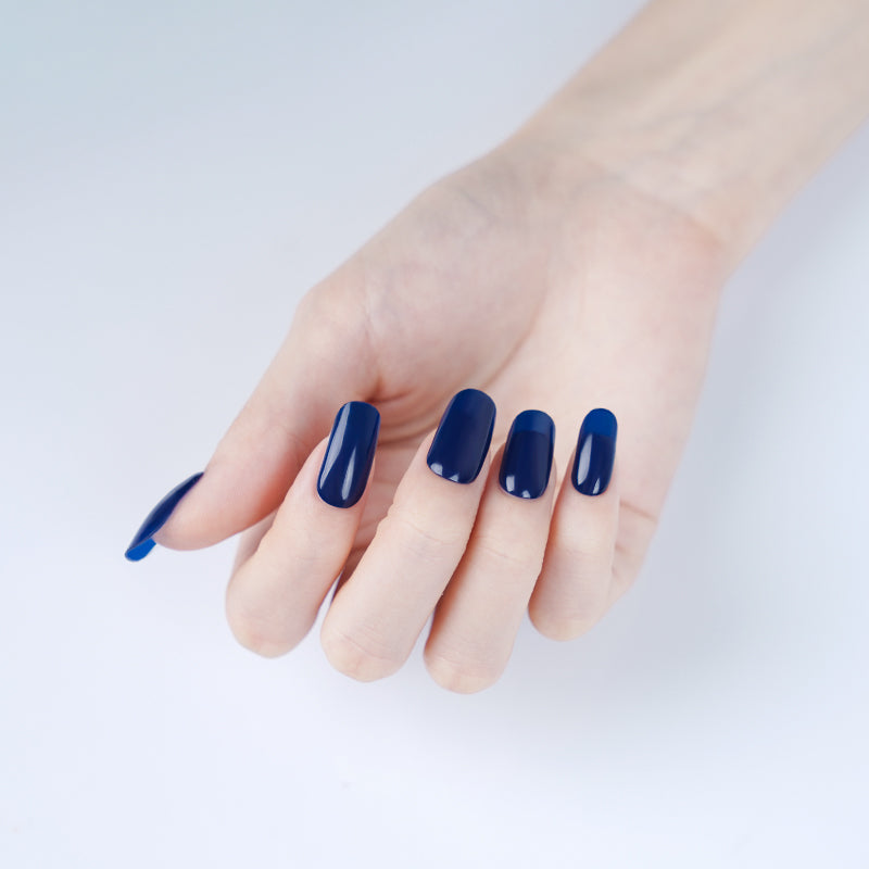 Sapphire Semi-Cured Gel Nail Wraps Kit image 1