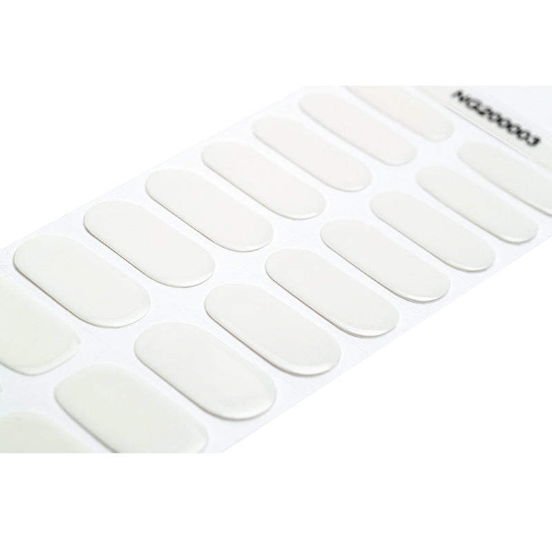 Snow White Semi-Cured Gel Nail Wraps Kit image 2