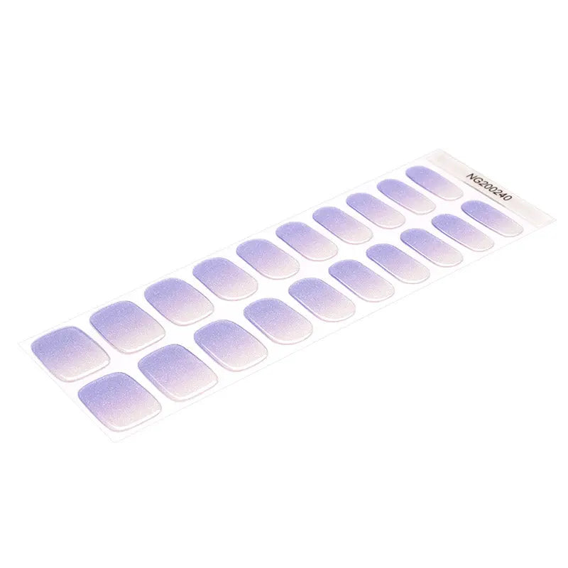 Sugarplum DIY Semi-cured Gel Nail Sticker Kit image 2