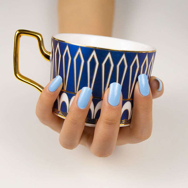 Blue Skies Semi-cured Gel Nail Wrap Kit image 2