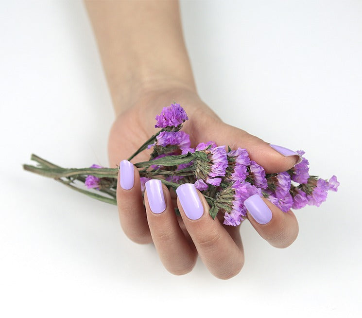 Wisteria Semi-Cured Gel Nail Wraps Kit image 2