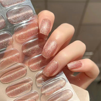 Gatsby Night Semi-Cured Gel Nail Wraps Kit image 1