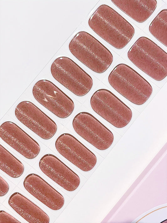 Gatsby Night Semi-Cured Gel Nail Wraps Kit image 0